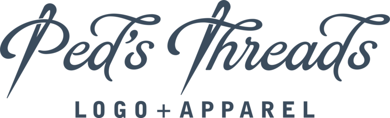 Ped's Threads Logo + Apparel